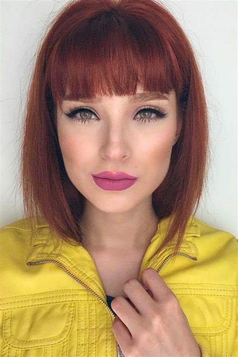 30 Women's Hairstyles with Bangs for Glamorous Look - Haircuts & Hairstyles 2021