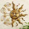 Sun and Moon Metal Wall Art Sculpture for Home Design Indoor Outdoor Decor, Iron | eBay