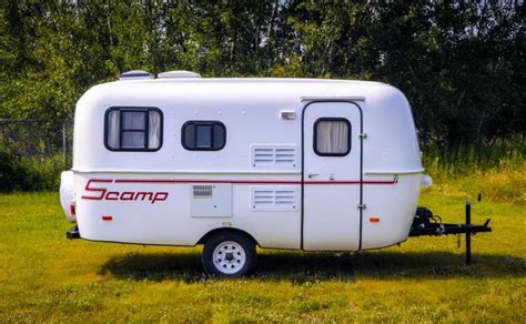 Scamp 16 Fiberglass Lightweight Travel Trailer Camper with Bathroom, AC ...