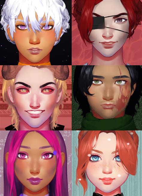 Tried to make Arcana characters with Live Portrait Maker : r/TheArcana