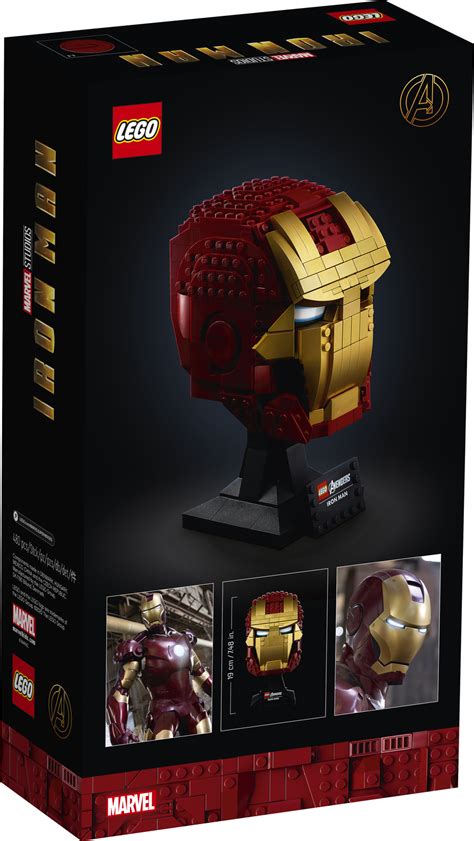 Buy LEGO Marvel: Iron-Man Helmet at Mighty Ape NZ