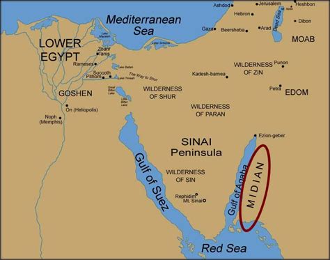 Bible mapping, Bible, Egypt