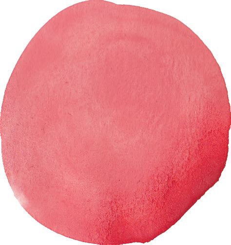 8 Red Watercolor Circle Dot (PNG Transparent) | OnlyGFX.com