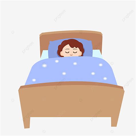 Asleep In Bed Clipart