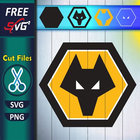 Wolverhampton Wanderers FC logo SVG free, wolves football team logo ...