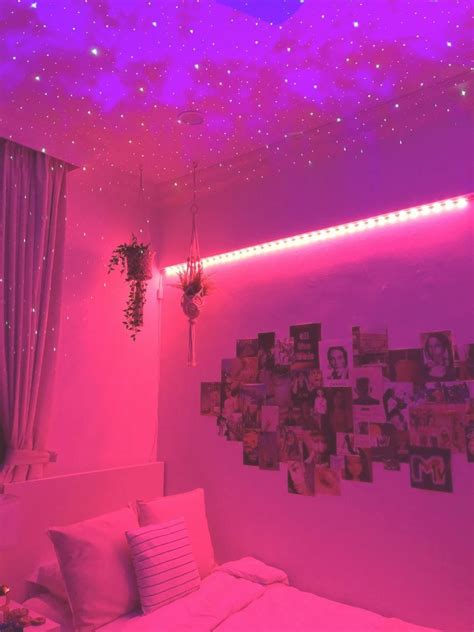 Aesthetic Juvenil Habitaciones Con Luces Led Tumblr - Jessica Dovale