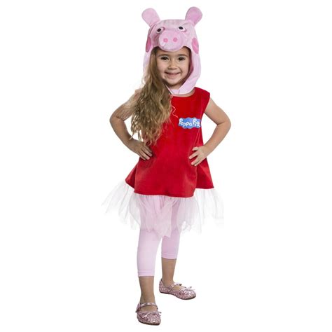 Halloween Toddler Peppa Pig Classic Dress up Costume - Walmart.com ...