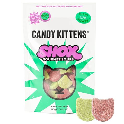 Candy Kittens Vegan Sour Shox - 140g - Candy Kittens