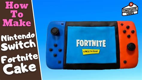 Nintendo Switch Cake Tutorial - Easy Fortnite Cake Tutorial ...