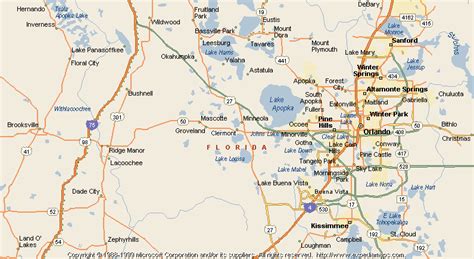 Map of Clermont