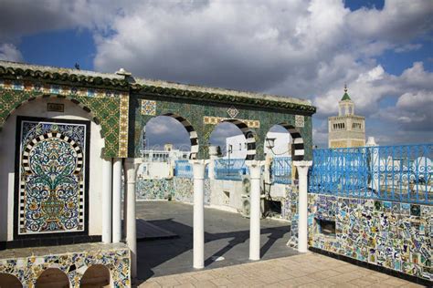 Beautiful Architecture of the Medina of Tunis Located in Tunisia during ...