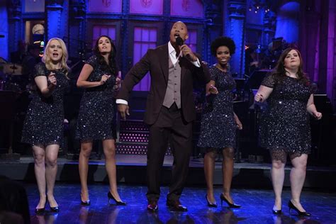 'SNL': Watch Dwayne Johnson Sing About "Franchise Viagra"