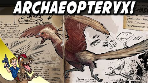 Archaeopteryx ARK Survival Evolved Dossier Breakdown, Asset Preview and ...