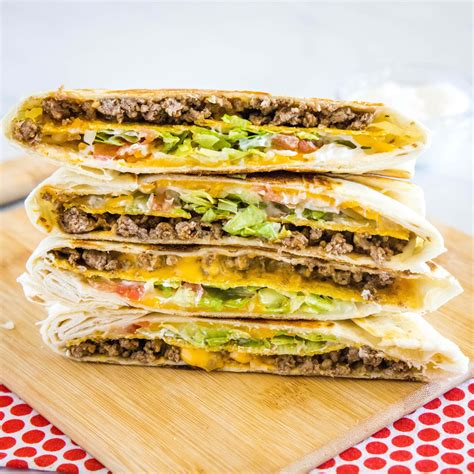 Crunchwrap Supreme - Dinners, Dishes, and Desserts