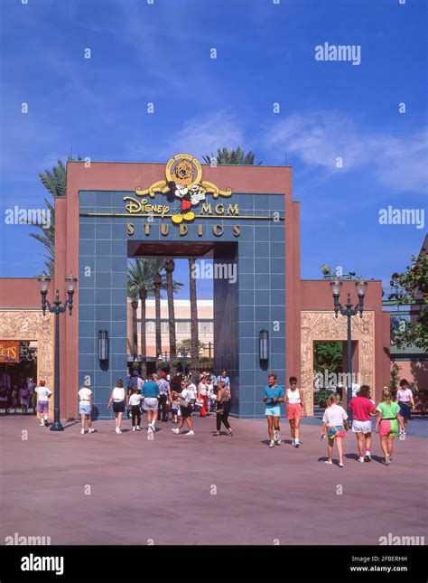 Studios entrance, Disney MGM Studios, Orlando, Florida, United States of America Stock Photo - Alamy