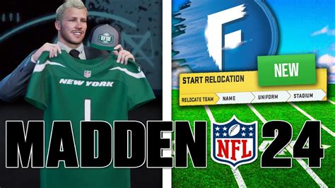 NEW SUPERSTAR CAREER MODE & RELOCATION TEAMS IN FRANCHISE | Madden 24 ...