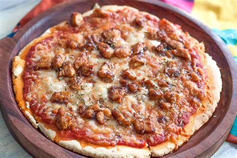 Chicken Barbecue Pizza Recipe by Archana's Kitchen