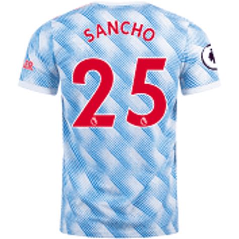 ADIDAS MANCHESTER UNITED 2021/22 SANCHO AWAY JERSEY - Soccer Plus