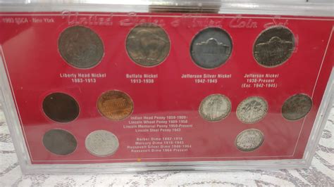 U.S. 20th Century Penny-nickel-dime Collection in Original Packaging ...