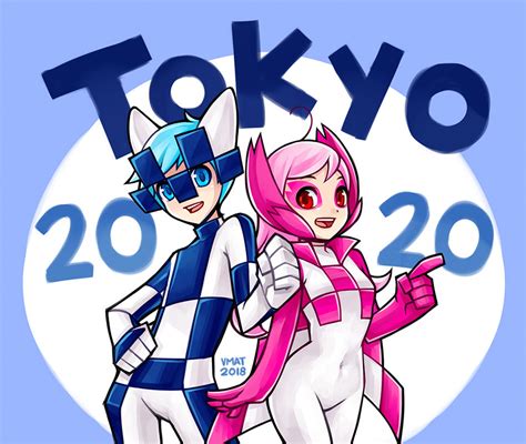 ArtStation - Tokyo 2020 Mascots