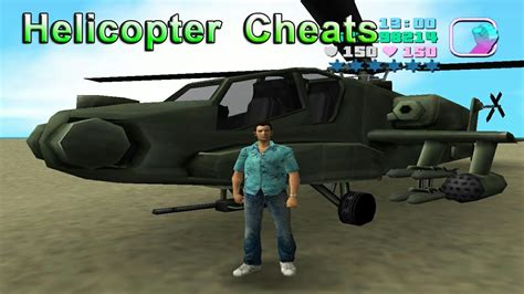 GTA Vice City Helicopter Cheat Code Mod (PC) - YouTube