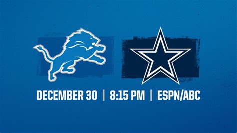 Lions at Cowboys: Week 17 Game Trailer