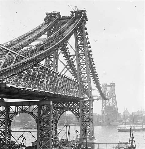 Construction History: Williamsburg Bridge – Old Structures Engineering