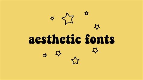 aesthetic fonts âœ§ - YouTube #entrepreneurpeople | Fontes de letra ...