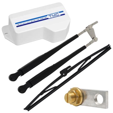 TMC Marine Heavy Duty Windshield Wiper Complete System Kit, Self ...