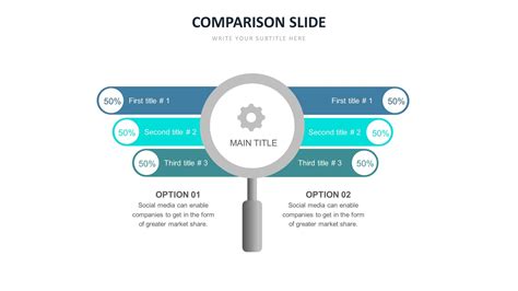 Comparison slide templates | Biz Infograph in 2021 | Presentation design layout, Templates ...