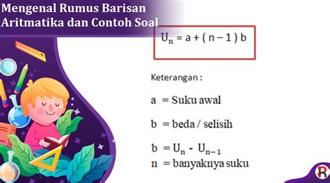 Mengenal Rumus Barisan Aritmatika dan Contoh Soal - RumusHitung.Com