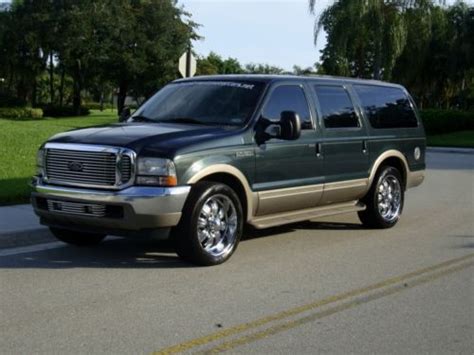 Purchase used 2001 Ford Excursion "Limited" 7.3 Diesel in Fort Lauderdale, Florida, United ...