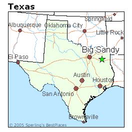 Big Sandy Texas Map - Alaine Leonelle