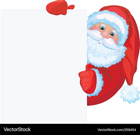 Santa claus background Royalty Free Vector Image