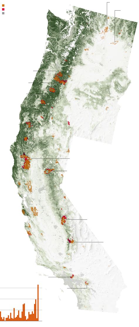 West Coast Fire Map: Where California, Oregon and Washington Have Wildfires