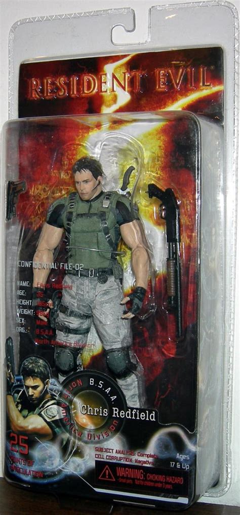 Chris Redfield Resident Evil 5 Action Figure Neca