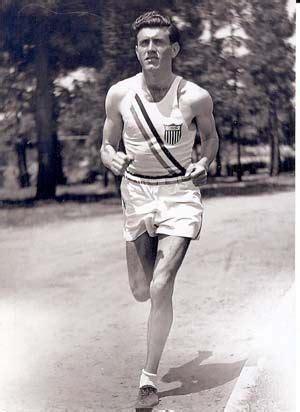 Zamperini during his Olympic running phase. | Olympians, Wwii veterans, Hero