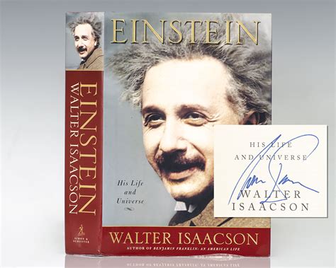 Einstein: His Life and Universe Walter Isaacson First Edition Signed