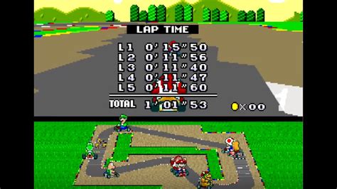 Super Mario Kart v0.3 Scratch : 1'01"53 PB - YouTube