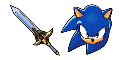 Sonic and Caliburn cursor – Custom Cursor