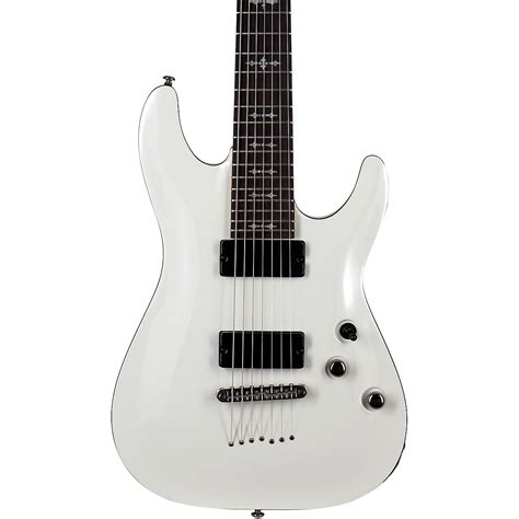 Schecter Guitar Research Demon-7 7-String Electric Guitar Vintage White ...