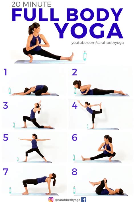 Full Body Yoga Workout Video - WorkoutWalls