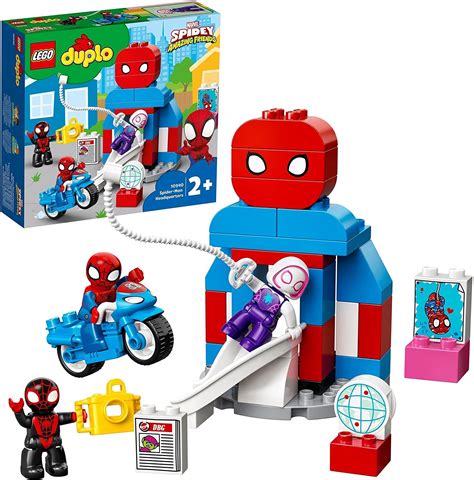 LEGO 10940 DUPLO Marvel Spider-Man Headquarters Building Toy - Toys At Foys