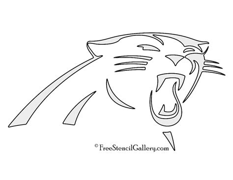 NFL Carolina Panthers Stencil | Free Stencil Gallery