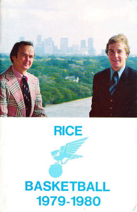 1979-80 Rice Owls men's basketball media guide - SportsPaper Wiki