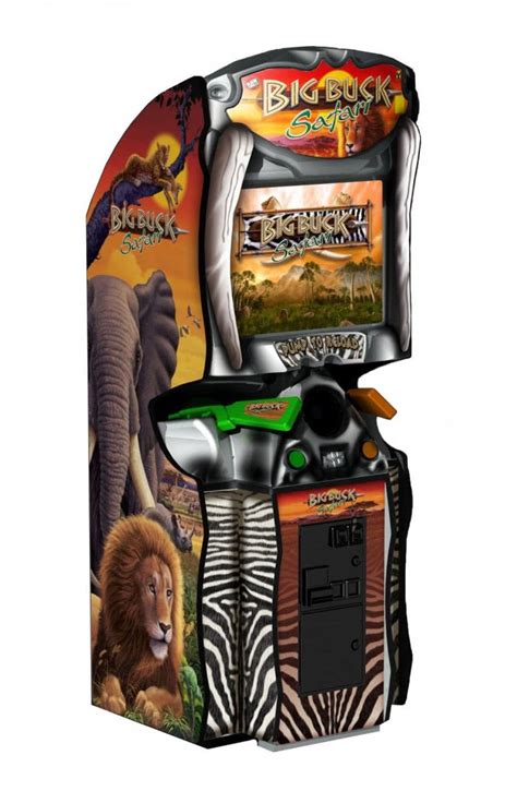 Raw Thrills Big Buck Hunter Safari Arcade Machine | Liberty Games