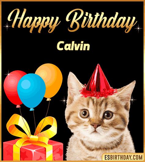 Happy Birthday Calvin GIF 🎂 Images Animated Wishes【28 GiFs】