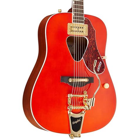 Gretsch Guitars G5034TFT Rancher Dreadnought Acoustic Guitar Savannah Sunset | Musician's Friend