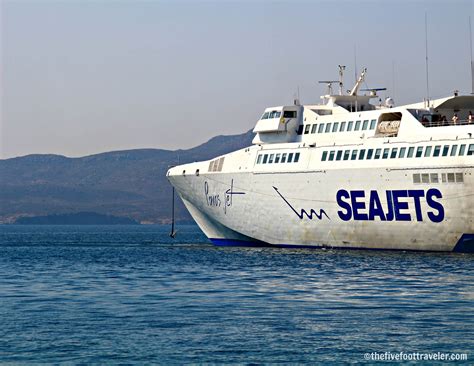 SeaJets Ferries: Island Hopping in Greece! - The Five Foot Traveler