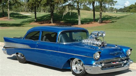 '57 Chevy Bel Air HD desktop wallpaper : Widescreen : High Definition : Fullscreen